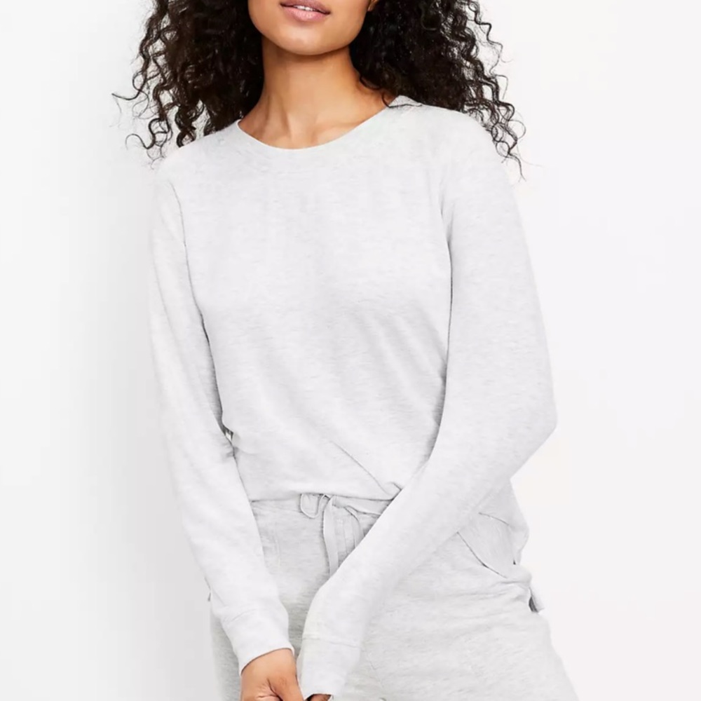 Lou and Grey oversized sweater oatmeal size XS